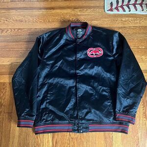 Y2K Ecko Unlimited front‎ and back hit bomber jacket